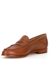 Lauren Ralph Lauren Wynnie Burnished Leather Penny Loafers