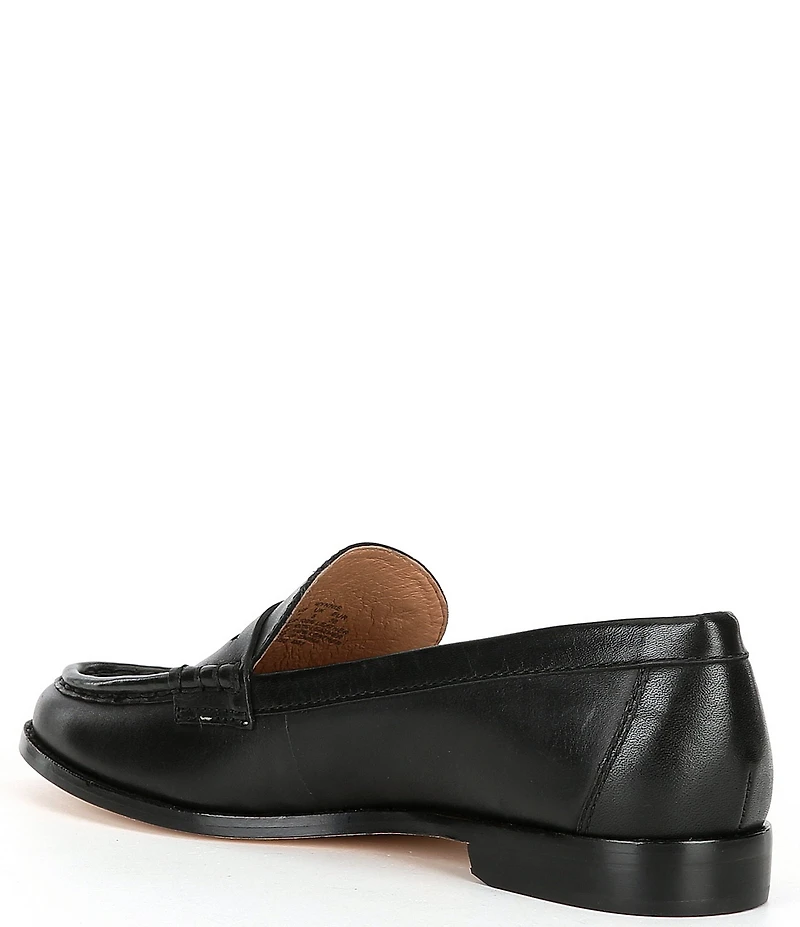 Lauren Ralph Lauren Wynnie Burnished Leather Penny Loafers