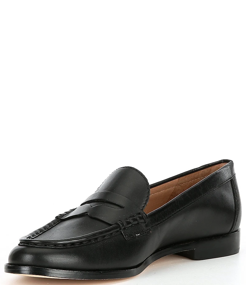 Lauren Ralph Lauren Wynnie Burnished Leather Penny Loafers