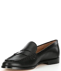 Lauren Ralph Lauren Wynnie Burnished Leather Penny Loafers
