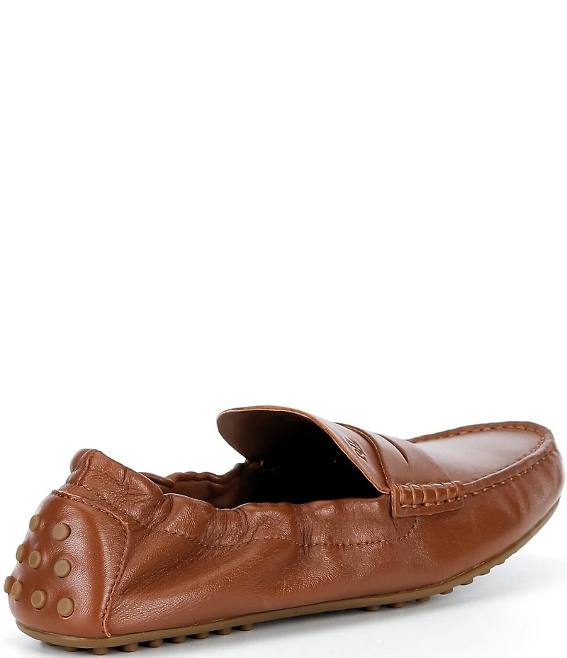 Lauren Ralph Lauren Wynnie Leather Driver Loafers