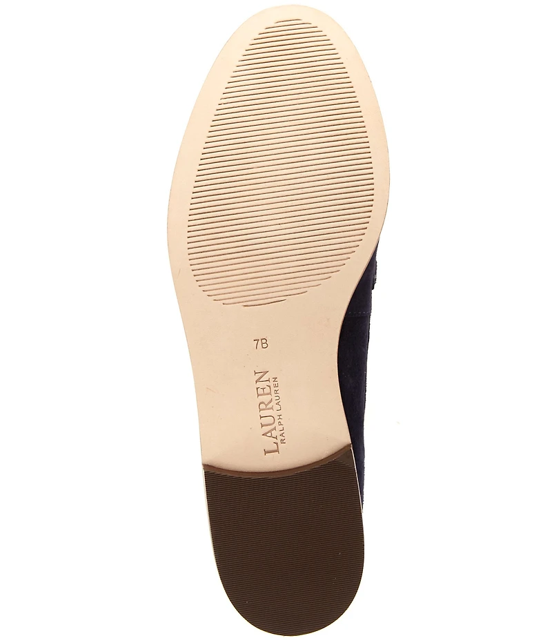 Lauren Ralph Lauren Wynnie Suede Penny Loafers