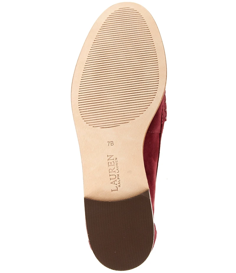 Lauren Ralph Lauren Wynnie Suede Penny Loafers