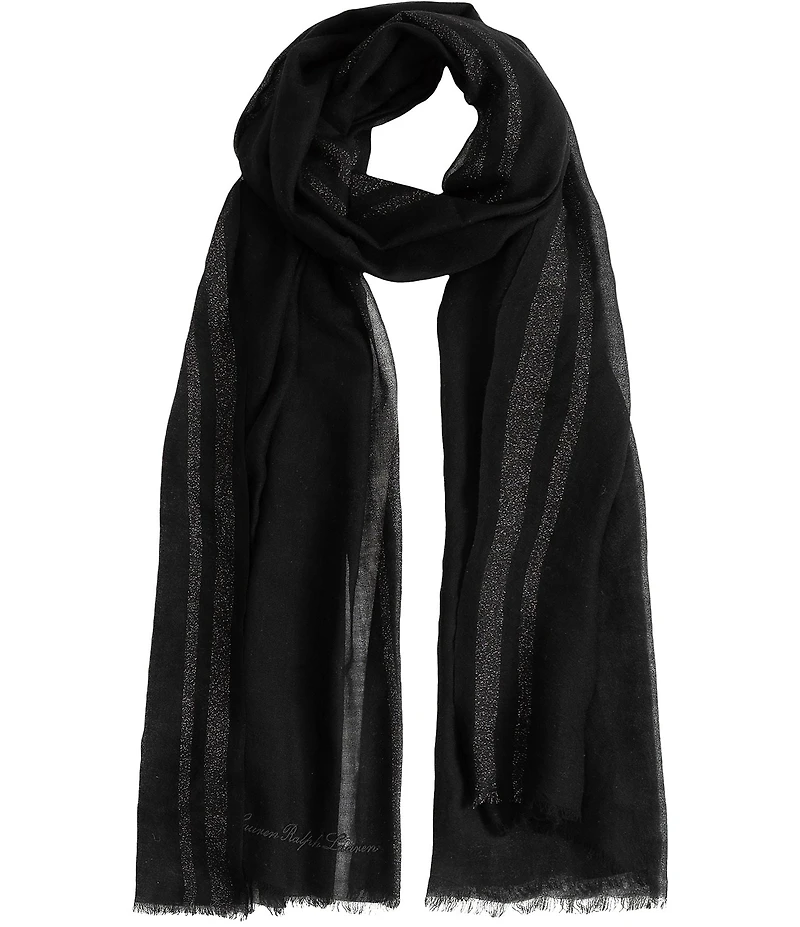 Lauren Ralph Lauren Yarn Dye Scarf Wrap