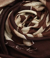 Lauren Ralph Lauren Zebra Square Scarf