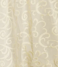 Layered With Love Eloise Soutache Lace Square Neck Sleeveless Bubble Hem Mini Dress