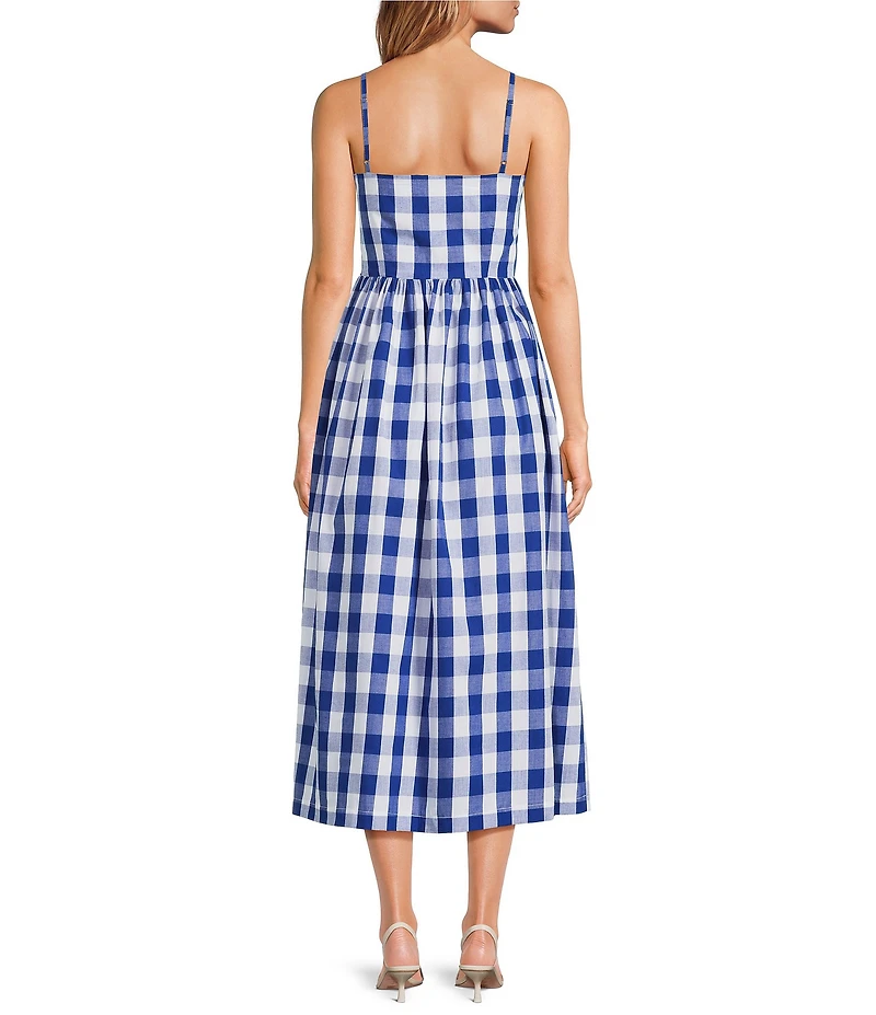 Layered With Love Gingham Sleeveless Sundress