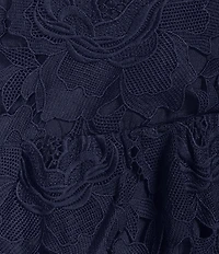Layered With Love Plus Size Florence Lace One-Shoulder Neck Sleeveless Ruffle Tiered Maxi Dress