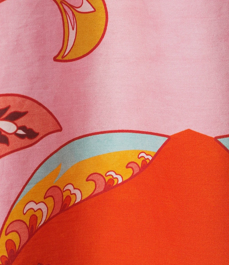 Layered With Love Plus Size Hibiscus Island Floral Cotton Poplin Maxi Dress