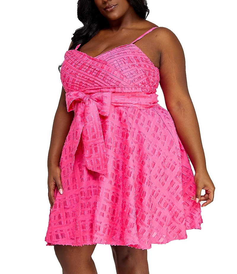 Layered With Love Plus Size Lil' Griffin Pleated Bodice Dress