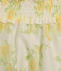 Layered With Love Plus Size Off The Shoulder Sleeveless High Low Ruffle Midi Dress