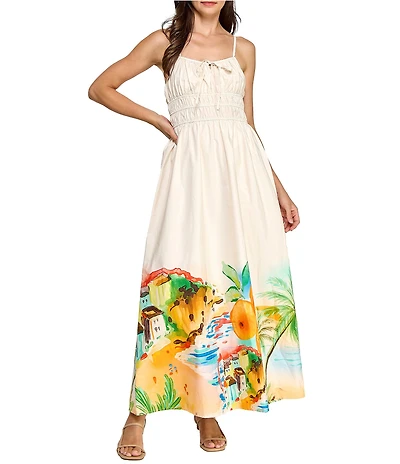 Layered With Love Sicily Printed Maxi Dress
