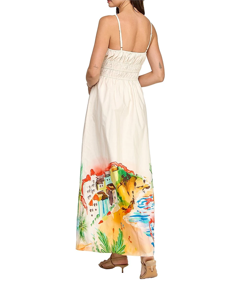 Layered With Love Sicily Printed Maxi Dress