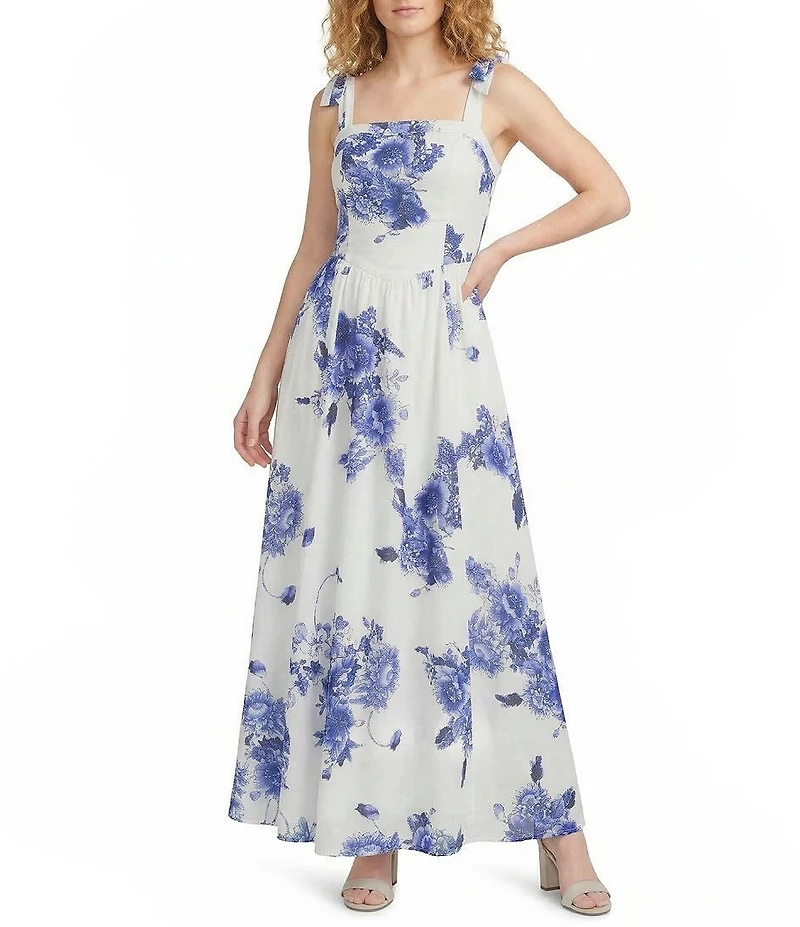 Layered With Love Valentina Short Sleeve Floral Maxi Dress