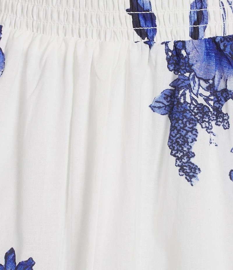 Layered With Love Valentina Short Sleeve Floral Maxi Dress