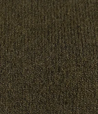 Le' AL.X Alpaca Wool Blend Knit Fringed Crew Neck Long Sleeve Pullover Coordinating Sweater