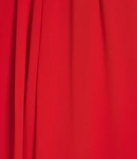 Le' AL.X Chiffon Ruched Mock Neck Long Blouson Sleeve Tiered Ruffle Shift Maxi Dress