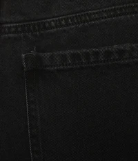 Le' AL.X Denim Built-In Western Belt High Rise Straight Leg 5-Pocket Jeans