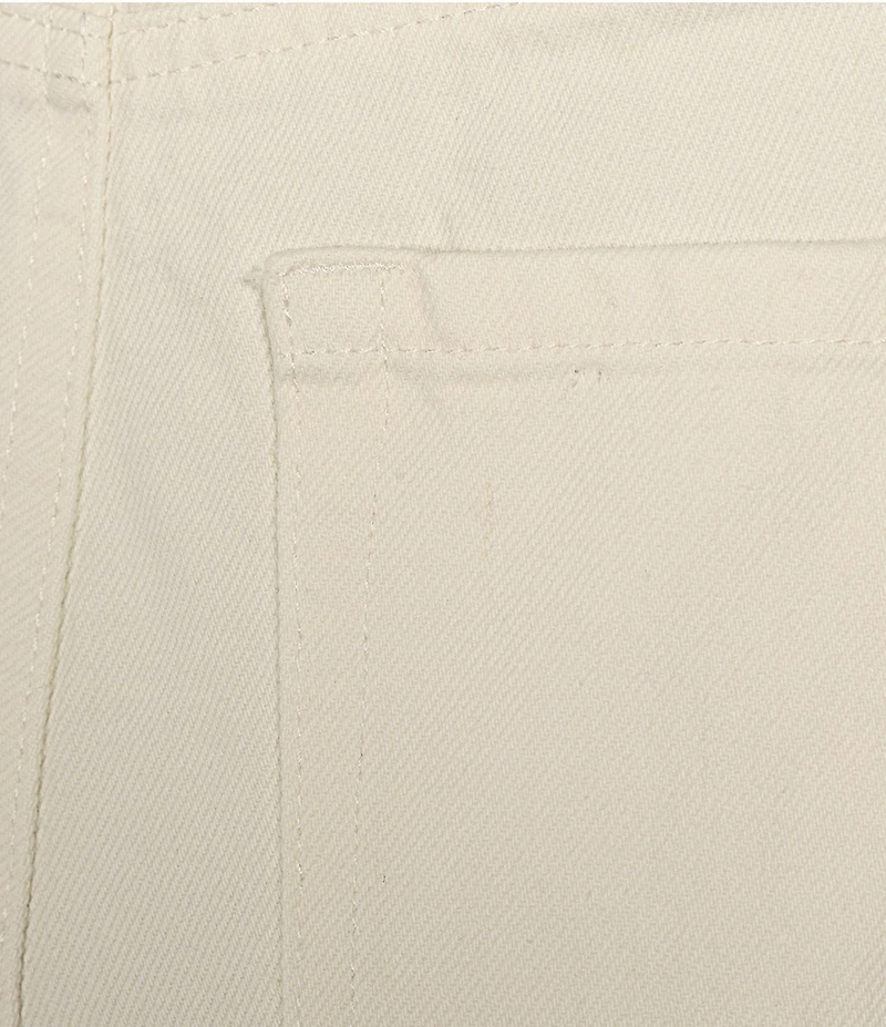 Le' AL.X Denim High Rise Twist Seam Barrel Leg Jeans