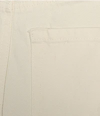 Le' AL.X Denim High Rise Twist Seam Barrel Leg Jeans