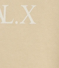 Le' AL.X Knit Crew Neck Long Sleeve Screen Print Little Rock Logo Graphic Pullover Sweatshirt