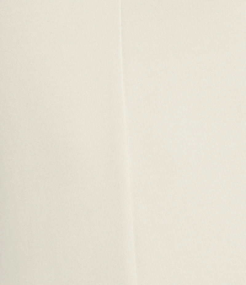 Le' AL.X Modal Knit Crew Neck Long Sleeve Side Split Hem Maxi Shirtdress