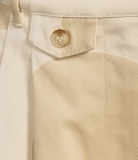 Le' AL.X Polka Dot Woven High Rise Coin Pocket Pleated Trouser Coordinating Shorts