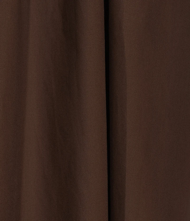 Le' AL.X Scoop Neck Sleeveless Woven A-Line Maxi Dress