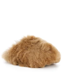 Le' AL.X Shearling Alpaca Fur Blend Slippers