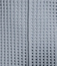 Le' AL.X Knit Crochet Crew Neck Sleeveless Shift Maxi Dress