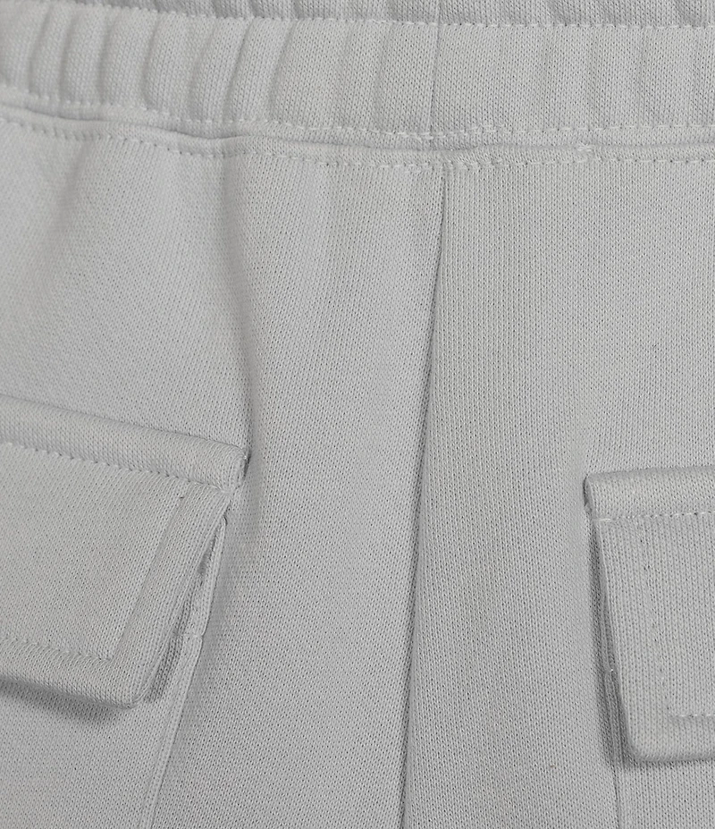 Le' AL.X Soft Organic Cotton Knit High Rise Cargo Coordinating Sweat Shorts