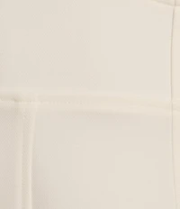 Le' AL.X Woven Suiting Bustier Sweetheart Shape Neck Sleeveless Tank Strap Cargo Pocket Fit & Flare Coordinating Midi Dress