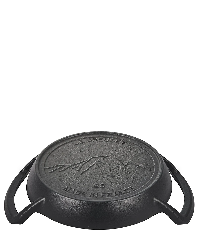 Le Creuset 10#double; Enameled Cast Iron Alpine Outdoor Skillet
