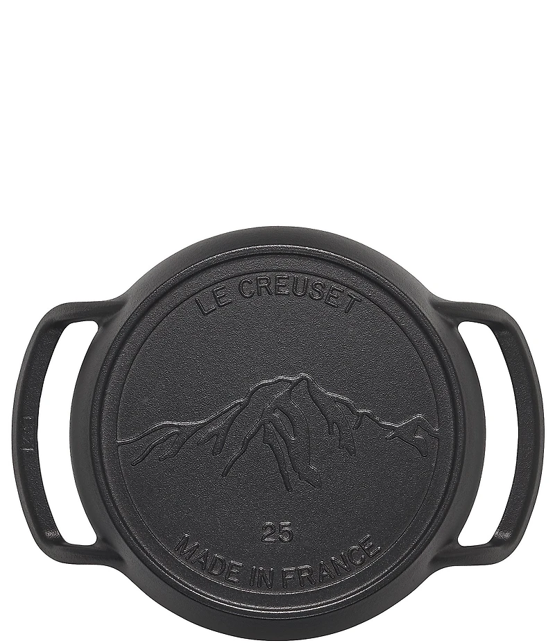 Le Creuset 10#double; Enameled Cast Iron Alpine Outdoor Skillet