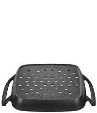 Le Creuset 12#double; Enameled Cast Iron Alpine Outdoor Square Grill Basket