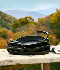 Le Creuset 12#double; Enameled Cast Iron Alpine Outdoor Square Grill Basket