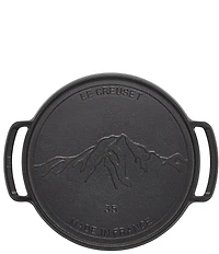 Le Creuset 15#double; Enameled Cast Iron Alpine Outdoor Pizza Pan