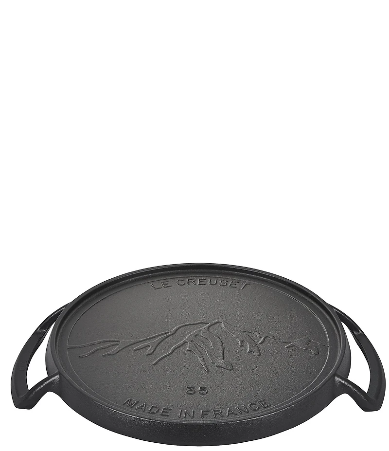 Le Creuset 15#double; Enameled Cast Iron Alpine Outdoor Pizza Pan