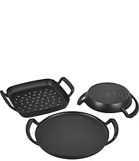 Le Creuset 15#double; Enameled Cast Iron Alpine Outdoor Pizza Pan