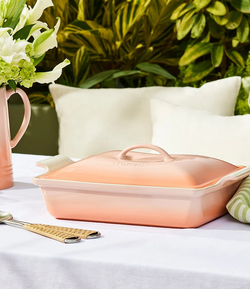 Le Creuset 4-Quart Heritage Covered Rectangular Casserole Dish