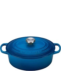 Le Creuset 5-Quart Signature Oval Dutch Oven with Stainless Steel Knob