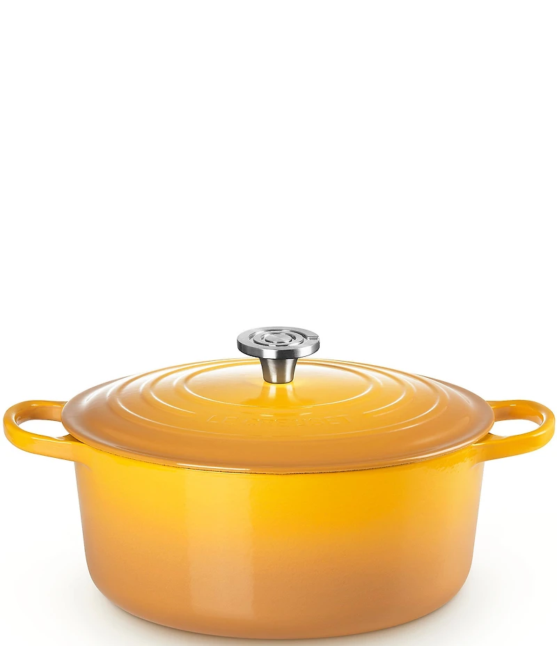 Le Creuset 7.25-qt Round Enameled Cast Iron Dutch Oven