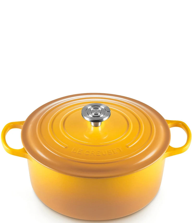 Le Creuset 7.25-qt Round Enameled Cast Iron Dutch Oven