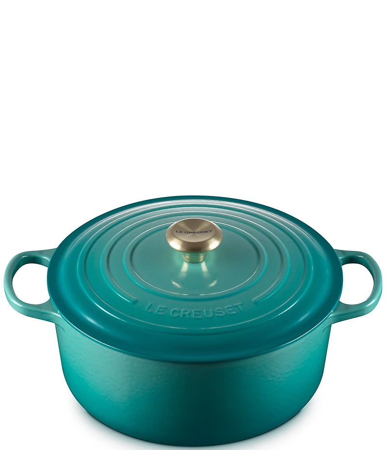 Le Creuset 7.25-qt Round Enameled Cast Iron Dutch Oven with Stainless Steel Knobs
