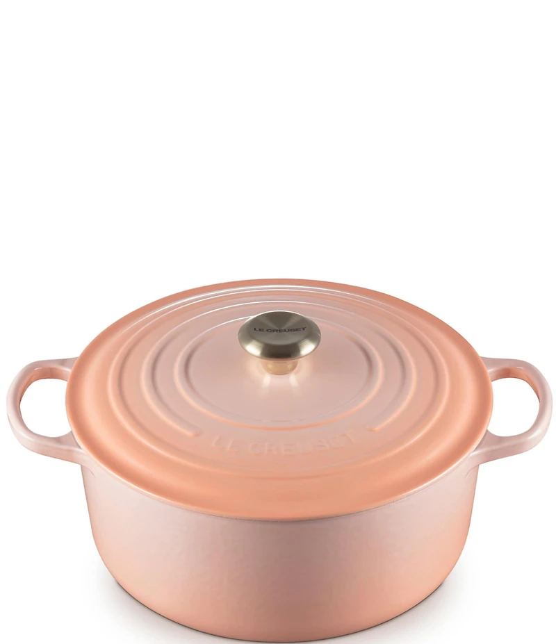 Le Creuset 7.25-qt Round Enameled Cast Iron Dutch Oven with Stainless Steel Knobs