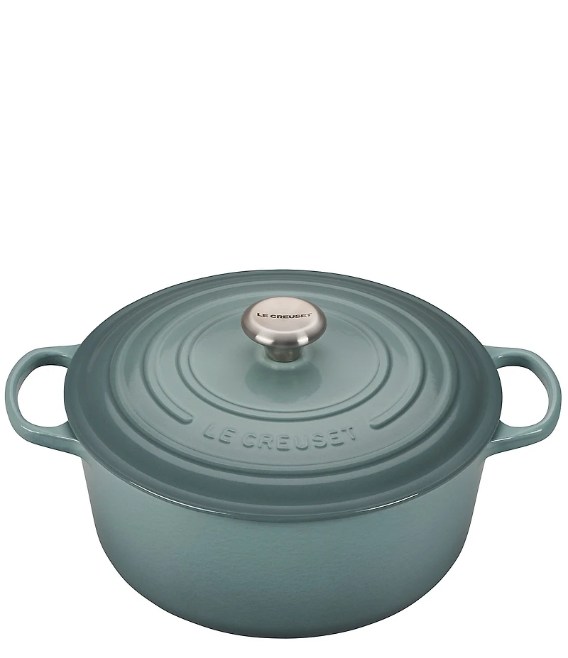 Le Creuset 7.25-qt Round Enameled Cast Iron Dutch Oven with Stainless Steel Knobs