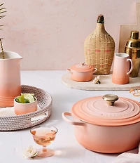 Le Creuset 8-oz. Mini Round Gold Heart Knob Cocotte