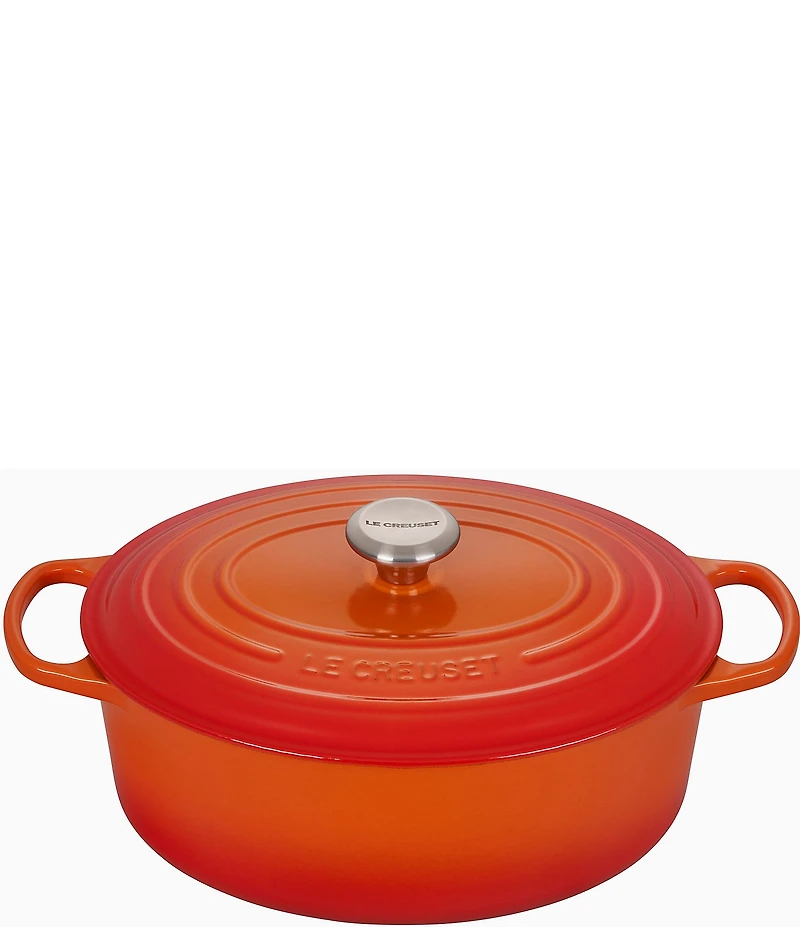 Le Creuset 9.5-Quart Signature Oval Dutch Oven