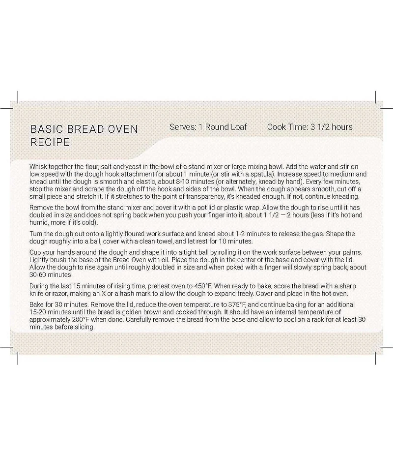 Le Creuset 9.5#double; Signature Cast Iron Bread Oven