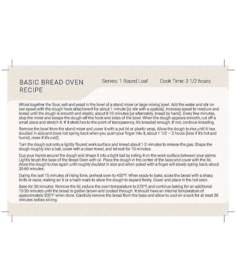 Le Creuset 9.5#double; Signature Cast Iron Bread Oven